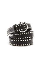 Forever21 Studded Faux Leather Waist Belt