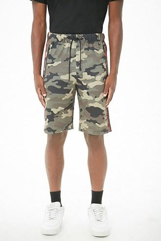 Forever21 Trill Nation Camo Print Shorts