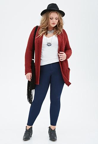 Forever21 Zippered Jeggings