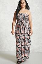Forever21 Plus Size Tropical Maxi Dress