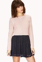 Forever21 Easy Cropped Sweater