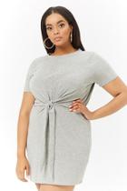 Forever21 Plus Size Knotted T-shirt Dress