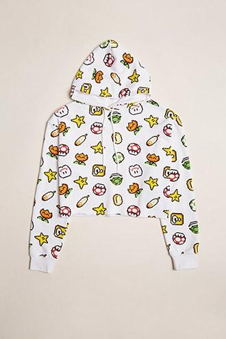 Forever21 Super Nintendo Graphic Hoodie