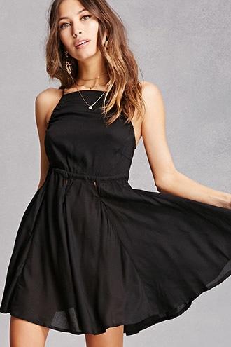 Forever21 Boho Me Fit And Flare Dress