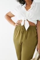 Forever21 Plus Size Drawstring Jogger Pants
