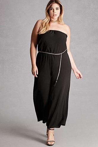 Forever21 Plus Size Belted Romper