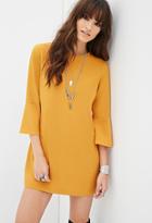Forever21 Bell-sleeved Shift Dress
