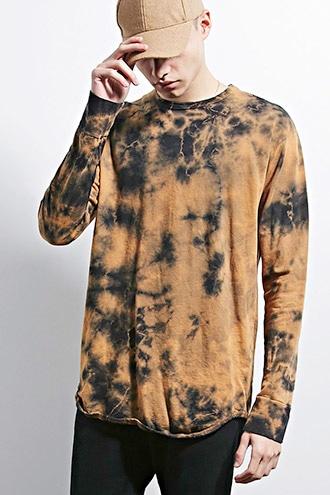 Forever21 Eptm. Crystal Dye Long Tee