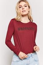 Forever21 Brooklyn Graphic Top