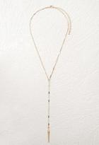 Forever21 Drop Spike Pendant Necklace