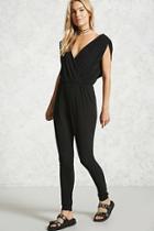 Forever21 Draped-back Jumpsuit