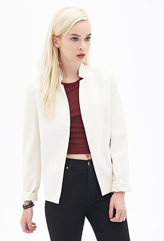 Forever21 Flat Collar Blazer
