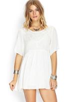 Forever21 Daydreaming Embroidered Dress