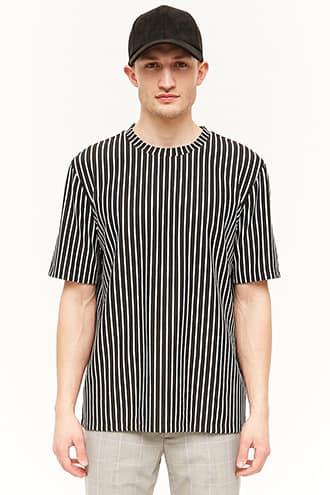 Forever21 Vertical Striped Tee