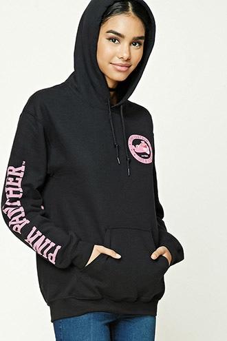 Forever21 Pink Panther Graphic Hoodie