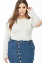 Forever21 Plus Size Long Sleeve Cutout Top
