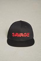 Forever21 Men Savage Embroidered Cap
