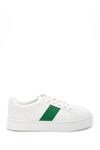 Forever21 Striped Platform Sneakers