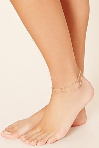 Forever21 Layered Chain Anklet