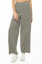 Forever21 Geo Pattern Wide-leg Pants