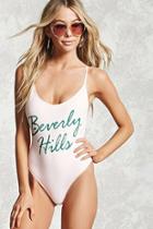 Forever21 Beverly Hills Graphic One-piece