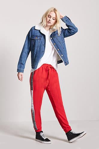 Forever21 Los Angeles Graphic Joggers