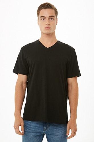 Forever21 Classic Fit V-neck Tee