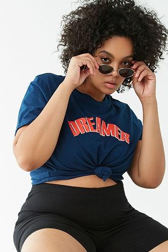Forever21 Plus Size Dreamer Graphic Tee