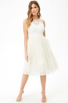 Forever21 A-line Illusion Tulle Dress