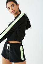 Forever21 Active Los Angeles Striped-trim Shorts