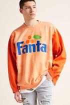 Forever21 Fanta Graphic Tie-dye Sweatshirt