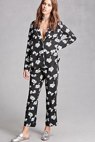Forever21 Miss Truth Floral Pants