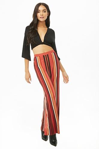 Forever21 Striped Pull-on Pants