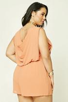 Forever21 Plus Size Cowl Back Romper
