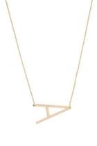 Forever21 Initial Pendant Necklace