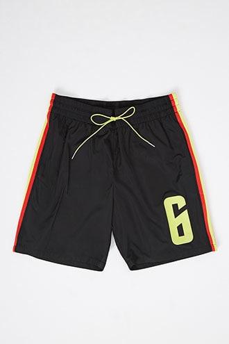 Forever21 6 Print Windbreaker Track Shorts