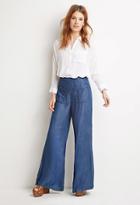 Love21 Life In Progress Wide-leg Denim Pants