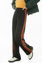 Forever21 Side-striped Straight-leg Pants