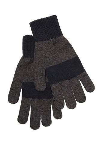Forever21 Men Striped Knit Gloves