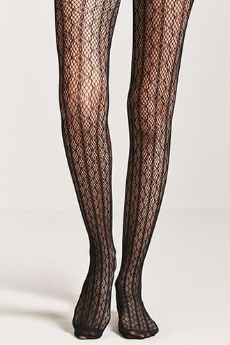 Forever21 Sheer Patterned Tights