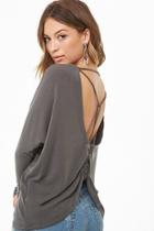 Forever21 Strappy Ruched Back Top