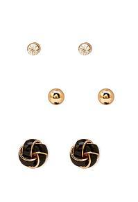 Forever21 Knot Stud Set