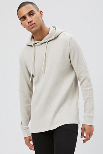 Forever21 Thermal Hooded Top