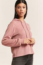 Forever21 Ribbed Hooded Top