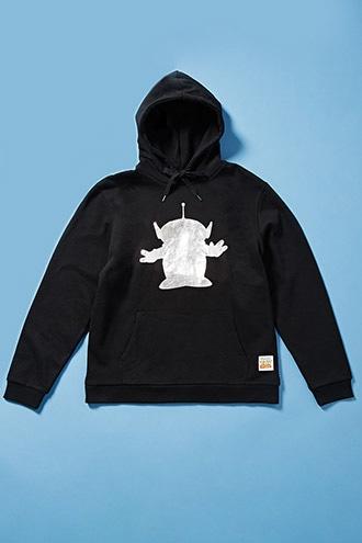 21 Men Men's  Pixar Alien Graphic Hoodie