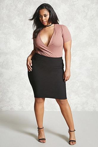 Forever21 Plus Size Bodycon Skirt