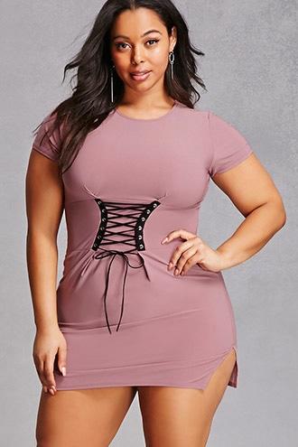 Forever21 Plus Size Bodycon Mini Dress