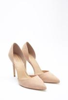 Forever21 Pointed Faux Suede Pumps