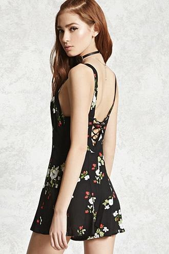 Forever21 Crisscross-back Romper