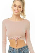Forever21 Active Ribbed Crop Top